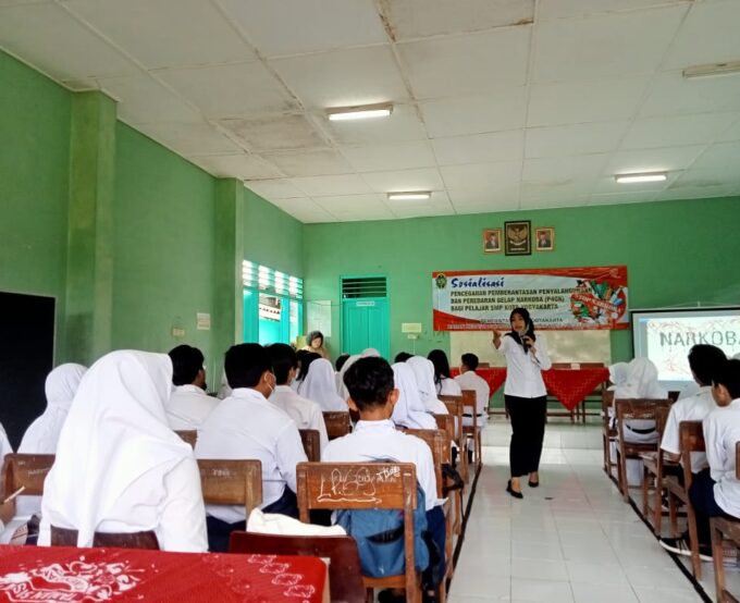 Sosialisasi Pencegahan Narkoba Bagi Pelajar